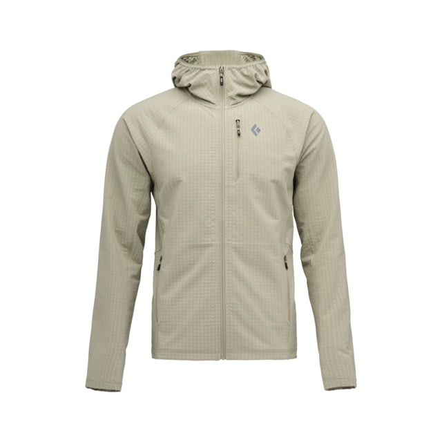 Black Diamond Coefficient Storm Full Zip Hoody - Men's Pine Smoke Large