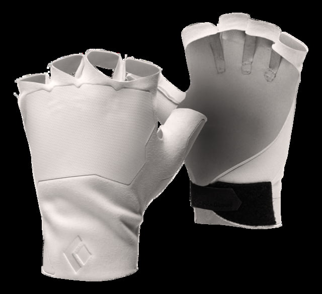 Black Diamond Crack Gloves White Extra Small