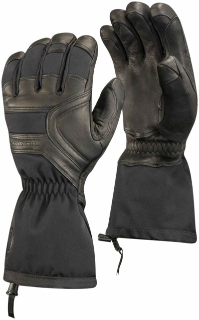 Black Diamond Crew Glove - Men's-Black-XX-Large