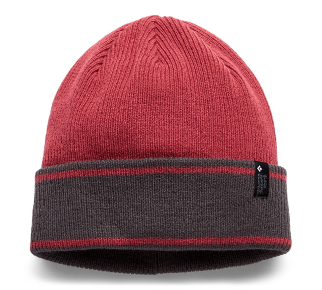 Black Diamond Cuffed Beanie Wild Rose/Carbon