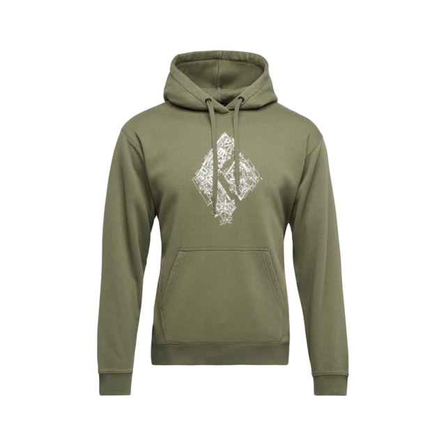 Black Diamond Engineered Diamond Pullover Hoody - Men's Tundra Small