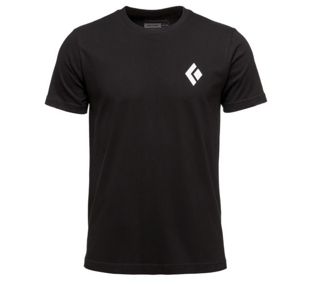 Black Diamond Equipment For Alpinist Short Sleeve T-Shirt - Men's Black Medium