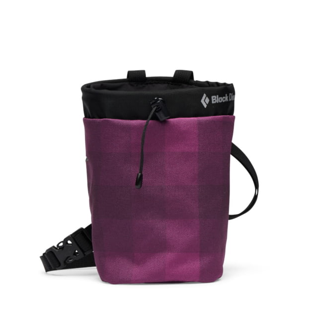 Black Diamond Gym Chalk Bag Purple Square Small Medium