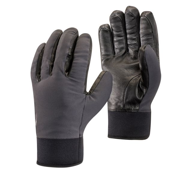 Black Diamond HeavyWeight Softshell Glove - Unisex SMOKE Extra Large