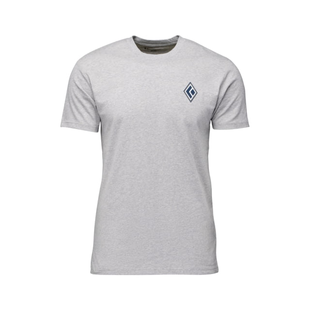Black Diamond Heritage Alpinist Short Sleeve Tee - Men's Nickel Heather Medium