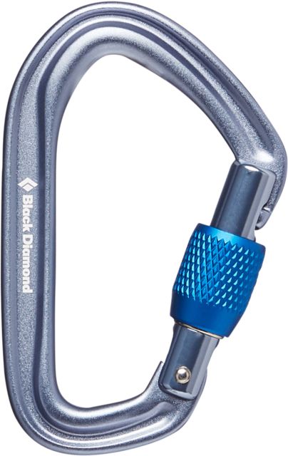 Black Diamond Hotforge Screwgate Carabiner Gray