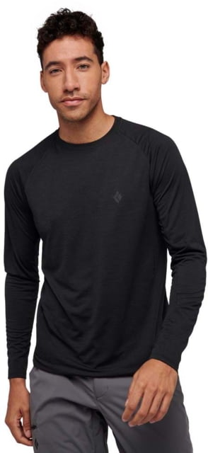 Black Diamond Lightwire LS Tech Tee - Men's Black Small