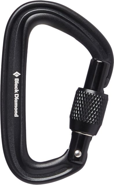 Black Diamond Liteforge Screwgate Carabiner Black
