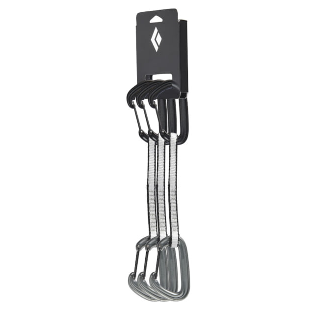 Black Diamond Litewire 16 cm Quickdrw - 3 Pack One Size