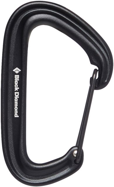 Black Diamond Litewire Carabiner Black