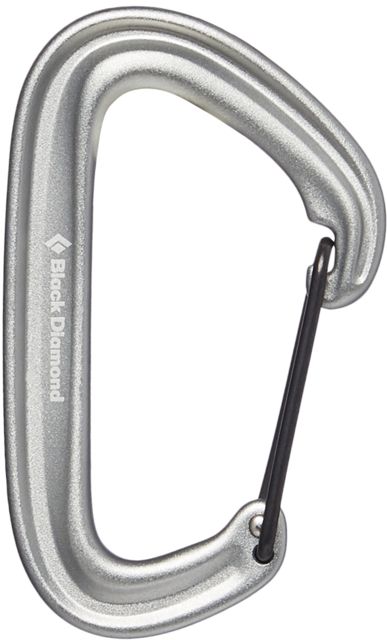 Black Diamond Litewire Carabiner Gray