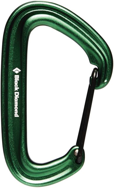 Black Diamond Litewire Carabiner Green