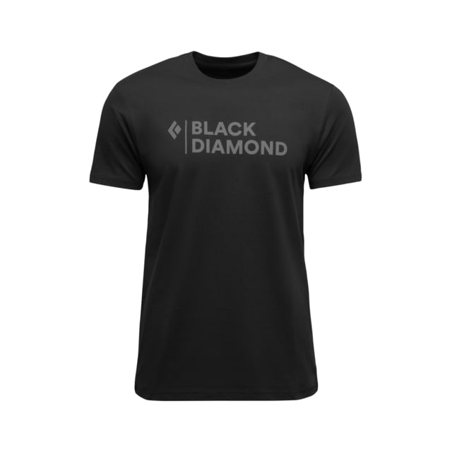 Black Diamond Mini Stacked Short Sleeve Tee - Men's Black Medium