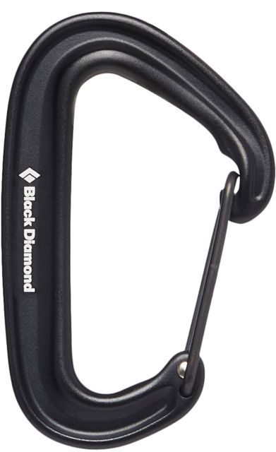 Black Diamond Miniwire Carabiner Black