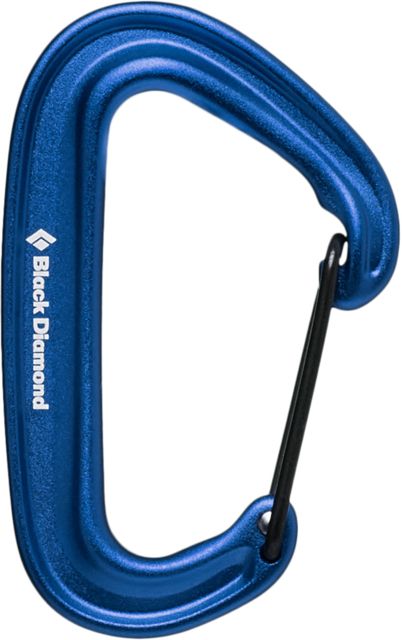 Black Diamond Miniwire Carabiner Blue