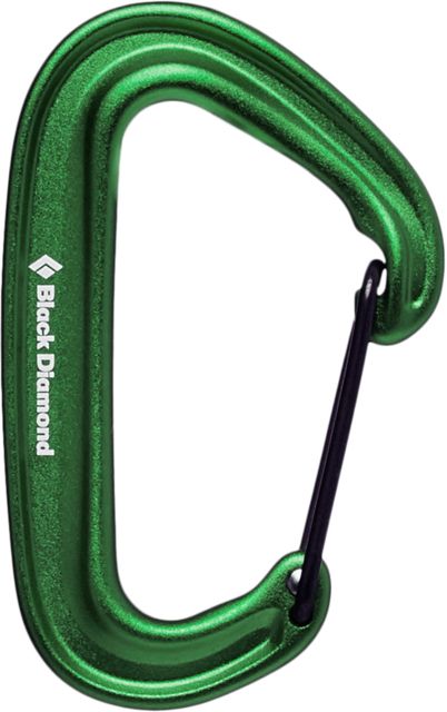 Black Diamond Miniwire Carabiner Green