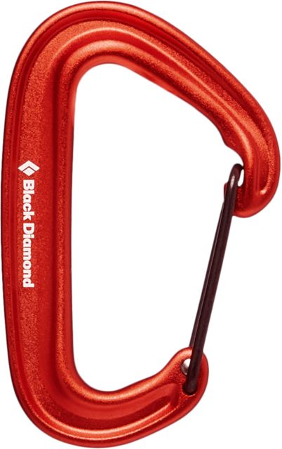 Black Diamond Miniwire Carabiner Red