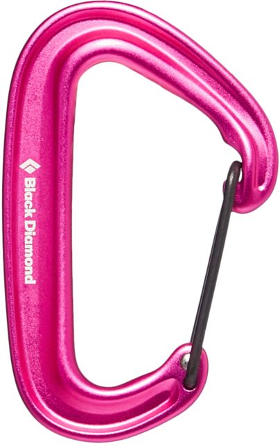Black Diamond Miniwire Carabiner Ultra Pink