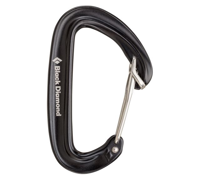Black Diamond OZ Carabiner-Black
