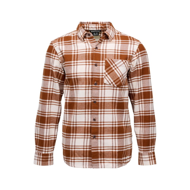 Black Diamond Black Diamond Project Flannel - Men's Clay/Off White Plaid Medium