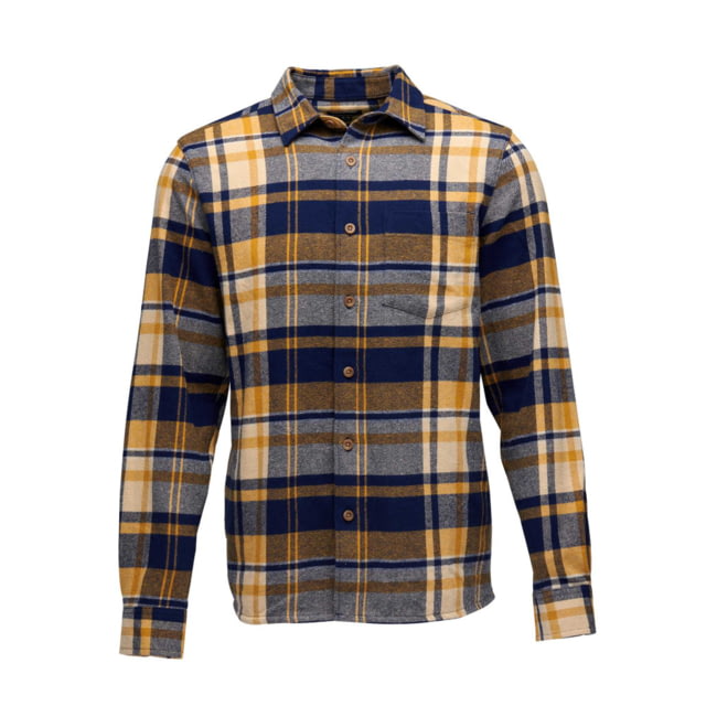Open Box Dealer Demo Black Diamond Project Flannel - Men's Indigo/Gold Plaid Large