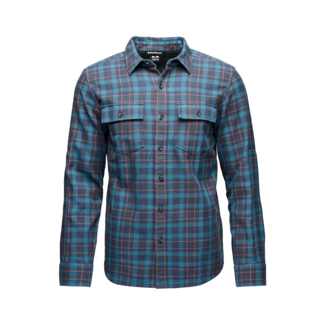 Black Diamond Project Twill Shirt - Men's Charcoal/Moab Brown Medium