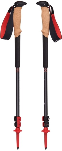 Black Diamond Pursuit Trekking Poles Charcoal/Octane Small Medium