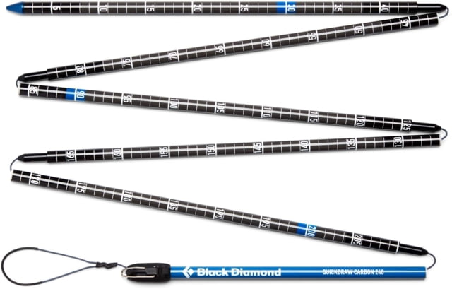 Black Diamond Quickdraw Carbon Probe 240 One Size