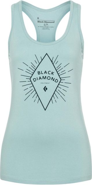 Black Diamond Rays Tank - Women's Ice Blue Small