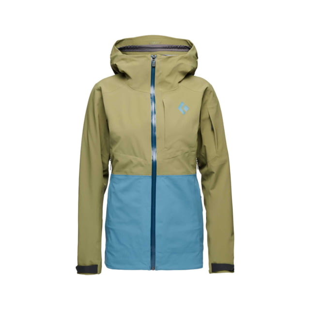 Black Diamond Recon Stretch Ski Shell - Women's Crag Green/Creek Blue Medium