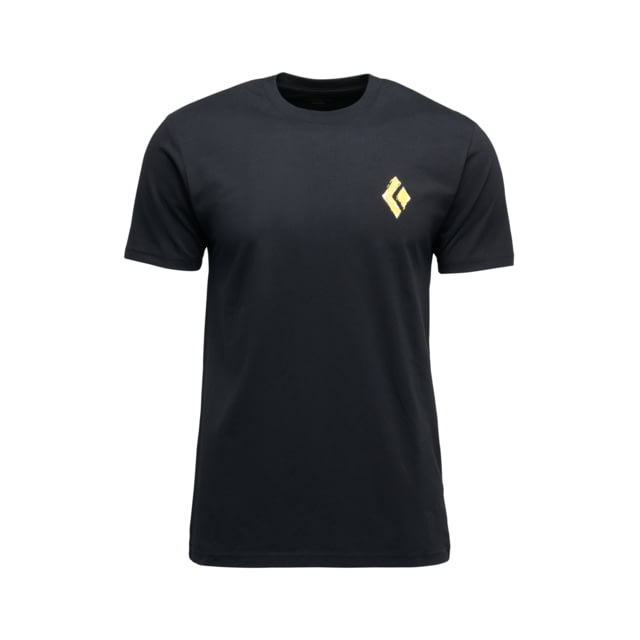 Black Diamond Shredded Short Sleeve Tee - Men's Black Small