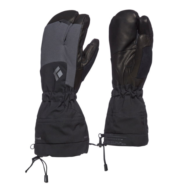Black Diamond Soloist Finger Gloves Black Small