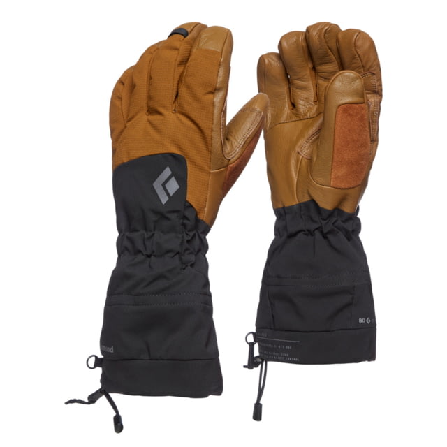 Black Diamond Soloist Gloves Dark Curry Medium