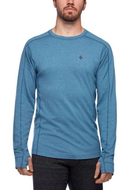 Black Diamond Solution Merino 150 Base Crew - Men's Astral Blue Medium