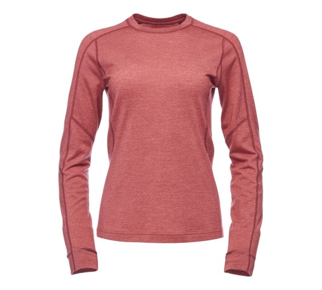 Black Diamond Solution Merino 150 Base Crew - Women's Extra Small Wild Rose