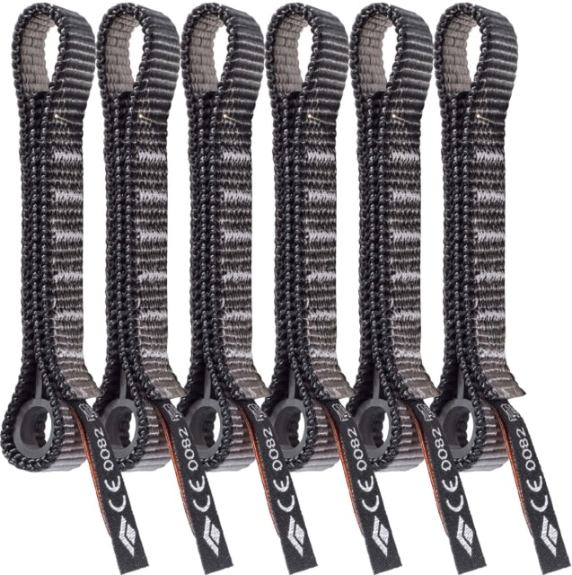 Black Diamond Standard Dogbone 12cm 6-Pack One Size
