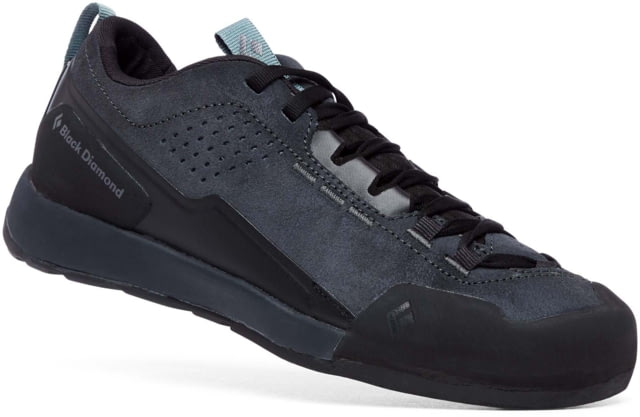 Black Diamond Technician Leather Approach Shoes - Women's Asphalt/Goblin Blue 8.5