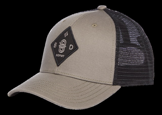 Black Diamond Trucker Hat Dark Flatiron/Black