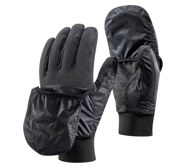 Black Diamond Wind Hood Softshell Glove - Unisex SMOKE Extra Large