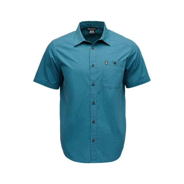Black Diamond Wingate Short Sleeve Shirt - Men's Creek Blue Extra Large