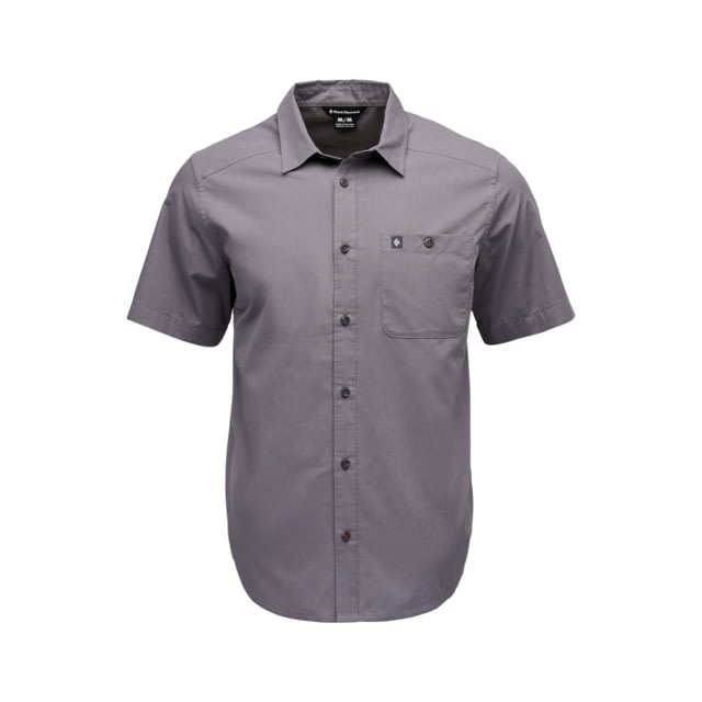 Black Diamond Wingate Short Sleeve Shirt - Men's Steel Grey Small