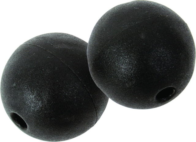 Black Marine Outrigger Ball Stops