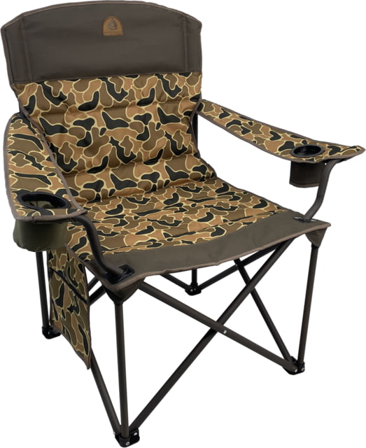 BLACK SIERRA EQUIPMENT Heated Silverback XL Padded Chair OG Camo