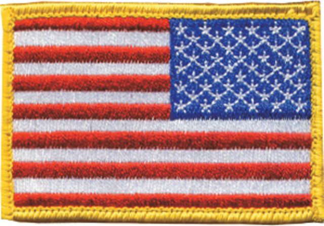BlackHawk American Flag RWB Patch Reversed