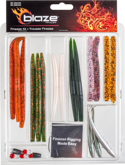 Blaze Fishing Gear Blaze Finesse Kit - 30 Pieces