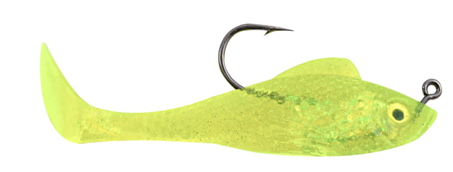 Blaze Fishing Gear Rigged Shad Shad 5 3in Chartreuse/Silver