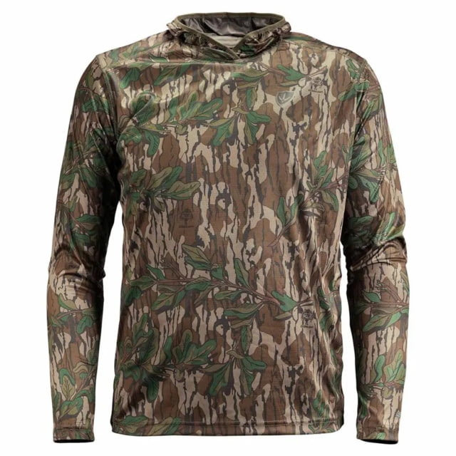 Blocker Outdoors Blocker Outdoors Finisher Lightweight Performance Hoodie - Men's Mossy Oak Greenleaf Camo Extra Large