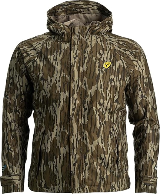 Blocker Outdoors Blocker Outdoors Drencher Jacket w/Hood - Men's Mossy Oak Bottomlands Camo Medium
