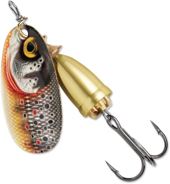 Blue Fox Blue Fox Classic Vibrax 04 Gilded Jig 3/8 oz Brown Trout