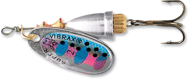 Blue Fox Classic Vibrax Spinner Fishing Hook 7/64 oz 1 Piece Rainbow Trout Painted